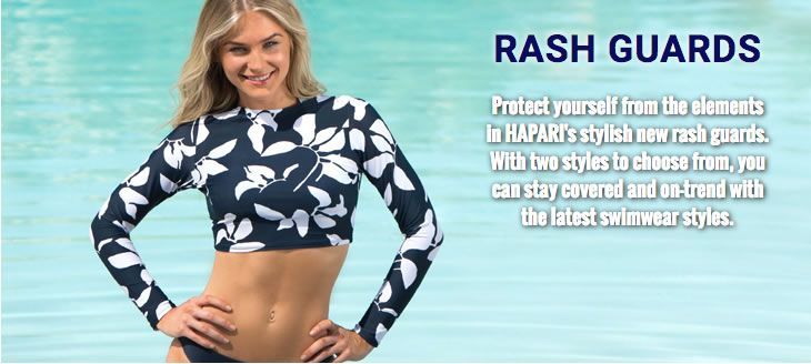 HAPARI Swim Feature: NEW Rash Guards for 2016!