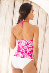 Mykonos Fuscia Twist Tankini Twist HAPARI 