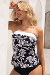 Mykonos Black Classic Bandeau Tankini Bandeau HAPARI 