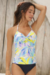 Caribbean Crush Twist Tankini