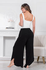 Flare Linen Pant - Black Shorts/Pants HAPARI 