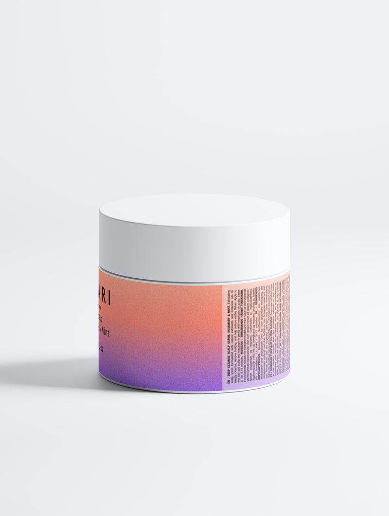 Deep Cleanse Scalp Scrub, Rosemary & Mint
