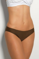 Brown Regular Bikini Bottom Bikini Bottoms HAPARI 