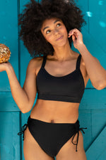 Black Moxie Bikini Top