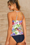 Ambiance High-Neck Strappy Tankini Top