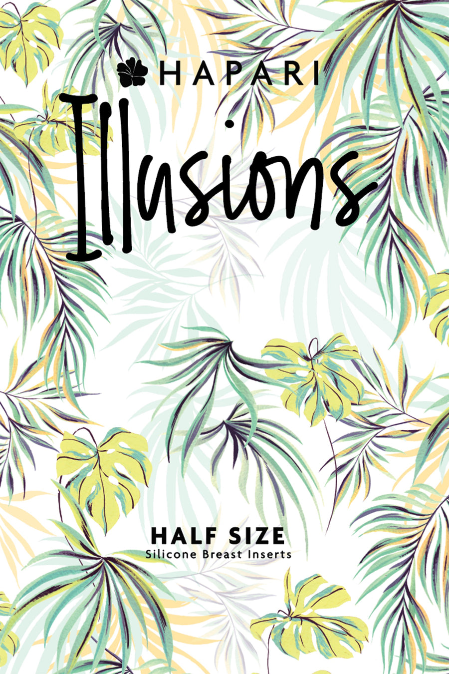 Half Illusions Silicone Breast Inserts HAPARI HALF-SIZE